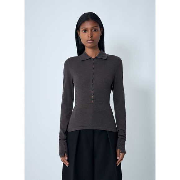 Jacquemus Women Le Polo Merino Shirt - Picture 1 of 6